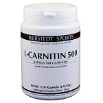 L-Carnitin 500 - 120 Kapseln. BIERSTEDT SPORTS